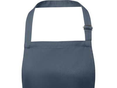 Фартук Andrea плотностью 240 г/м² с регулируемой завязкой на шее - Hale Blue