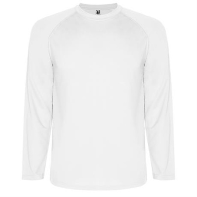Спортивная футболка MONTECARLO L/S мужская, БЕЛЫЙ 2XL
