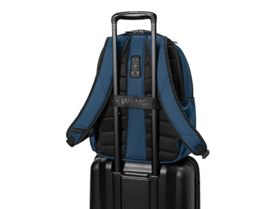 Рюкзак WENGER XE Professional 15.6", синий, переработанный ПЭТ/Полиэстер, 32х22х44 см