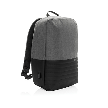 Антикражный рюкзак для ноутбука Swiss Peak с RFID-защитой из rPET AWARE™, 15