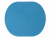 ПАТЧ ОВАЛ nubuk (голубой) 6,0 х 5