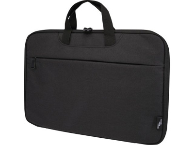 Эко- чехол для ноутбука «Libra» 2 в 1 из переработанного пластика, древесный уголь