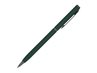 Ручка шариковая автоматическая BrunoVisconti® "PALERMO" цвет корпуса зеленый, soft-touch