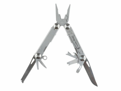 Мультитул Stinger, 105x45 мм, 12 функций, сталь, серебристый