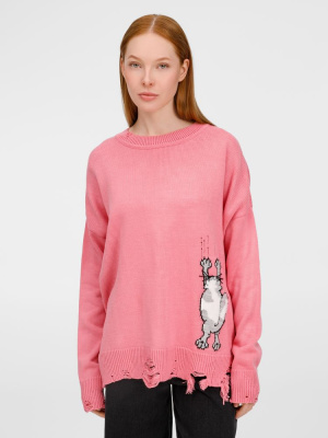 Джемпер Sharpick, розовый, размер S/M