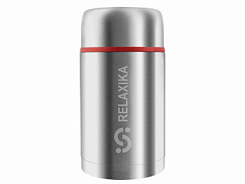 Термос для еды Relaxika 301 в чехле, 1200 мл
