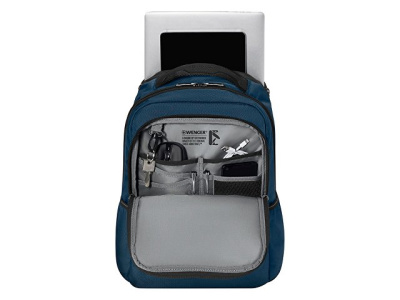 Рюкзак WENGER XE Resist 16", синий, переработанный ПЭТ/Полиэстер, 30х20х44 см