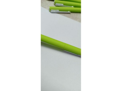 Ручка шариковая пластиковая "Bon" с покрытием soft touch