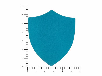 ПАТЧ ЩИТ nubuk (голубой) 6,6 х 5