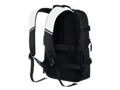 Рюкзак спортивный TORBER ЭКСТРИМ 18", белый/чёрный, 31 х 12 х 46 см