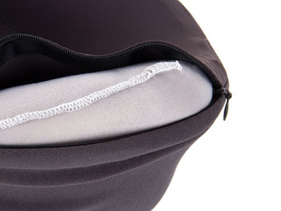 Подушка для путешествий с эффектом памяти Memo "Pillow PRO" M/L Basque Black