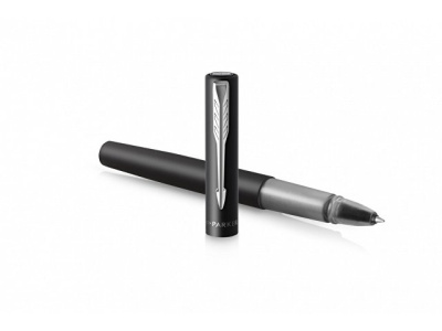 Ручка-роллер Parker Vector XL Black CT, стержень: F, цвет чернил:black