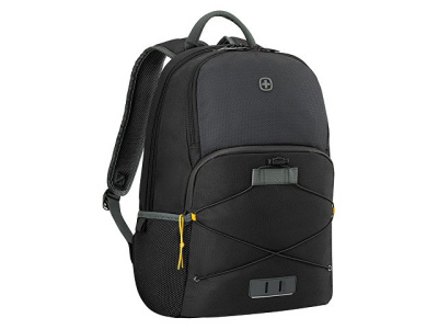 Рюкзак WENGER Trayl 15.6", чёрный, переработанный ПЭТ, 34 x 20 x 45 см