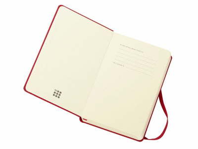 Ежедневник Moleskine Classic (2022), Pocket (9х14), красный