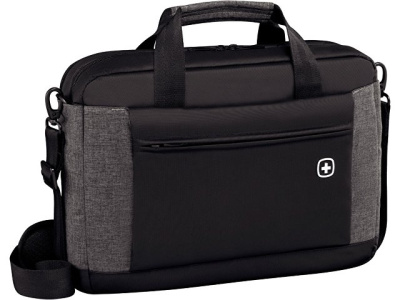 Портфель для ноутбука 16'' WENGER Underground, черный/серый, полиэстер, 43 x 9 x 31 см