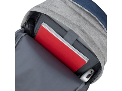 RIVACASE 7562 grey/dark blue рюкзак для ноутбука 15.6''
