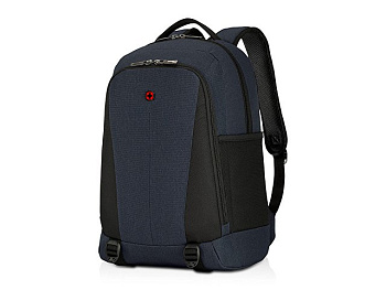 Рюкзак WENGER Oryson 16", серый/чёрный, переработанный ПЭТ/Полиэстер, 32х45х19 см
