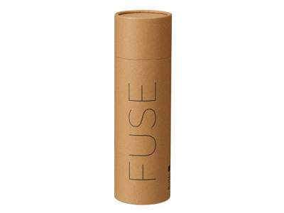 Вакуумная герметичная термобутылка «Fuse» с 360 крышкой, тубус, серебристый