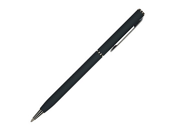 Ручка шариковая автоматическая BrunoVisconti® "PALERMO" цвет корпуса сине-черный, soft-touch