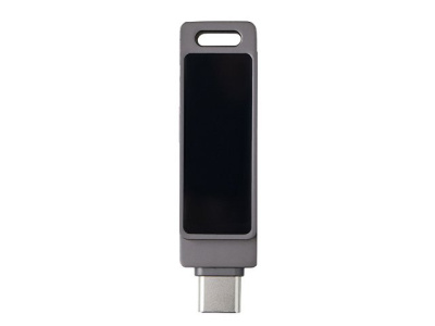 Флешка 32 ГБ USB Type-C и USB 3.0 с подсветкой лого «Спинлайт»