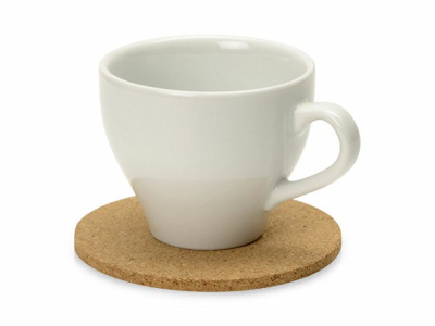 Набор костеров Bali из пробки в хлопковом мешке