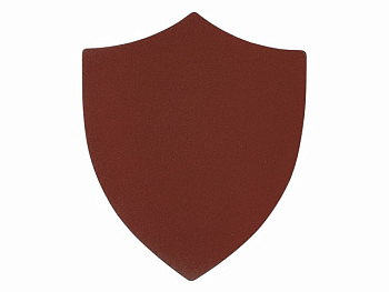 ПАТЧ ЩИТ nubuk (коричневый ) 6,6 х 5