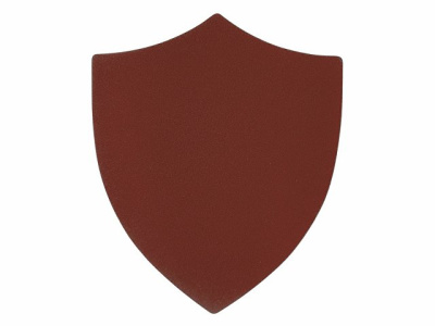 ПАТЧ ЩИТ nubuk (коричневый ) 6,6 х 5