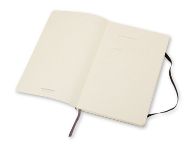 Записная книжка Moleskine Classic Soft (нелинованный), Large (13х21см)