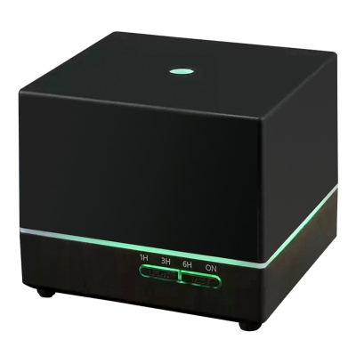 Светодиодный увлажнитель Wisdom с подсветкой гравировки, черный