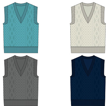 Жилет оверсайз на заказ Tricksy Terra