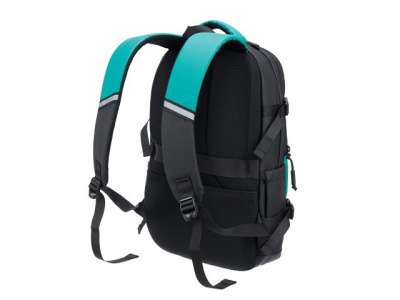 Рюкзак спортивный TORBER ЭКСТРИМ 18", зелёный/чёрный, 31 х 12 х 46 см
