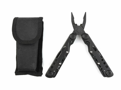 Мультитул Stinger, 105x40 мм, 13 функций, сталь, чёрный