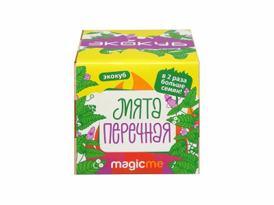 Набор для выращивания "Экокуб Magicme "Мята"