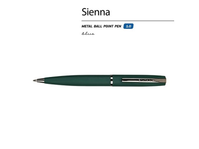 Ручка металлическая шариковая "Sienna", софт-тач, 1.0 мм