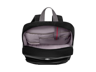 Рюкзак WENGER Motion 15.6", черный, нейлон, 31x17x42 см