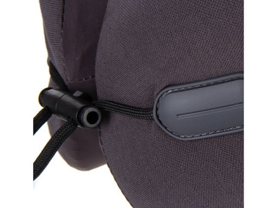 Подушка для путешествий с эффектом памяти Memo "Pillow PRO" M/L Basque Black