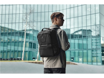 Рюкзак WENGER XE Resist 16", черный, переработанный ПЭТ/Полиэстер, 30х20х44 см