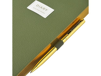 Ежедневник недатированный А5 "Verde" с нашивкой