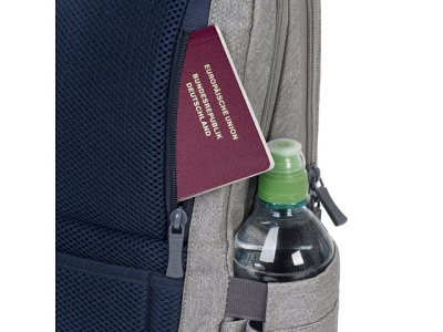 RIVACASE 7760 grey ECO рюкзак для ноутбука 15.6"