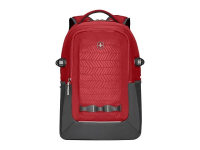 Рюкзак WENGER NEXT Ryde 16", красный/антрацит, переработанный ПЭТ/Полиэстер, 32х21х47 см