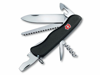 Нож перочинный VICTORINOX Forester, 111 мм, 12 функций, с фиксатором лезвия