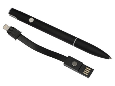 Ручка шариковая с кабелем USB