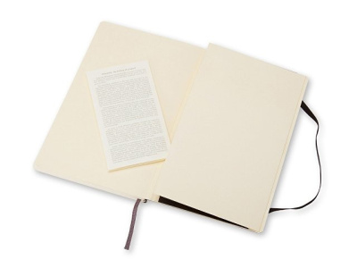Записная книжка Moleskine Classic Soft (нелинованный), Pocket (9х14 см)
