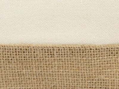 Косметичка "Jute" с ручкой из хлопка и джута