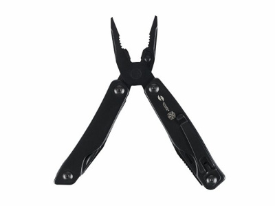 Мультитул Stinger, 100x40 мм, 11 функций, сталь, чёрный