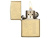 Зажигалка ZIPPO Venetian с покрытием High Polish Brass, латунь/сталь, золотистая