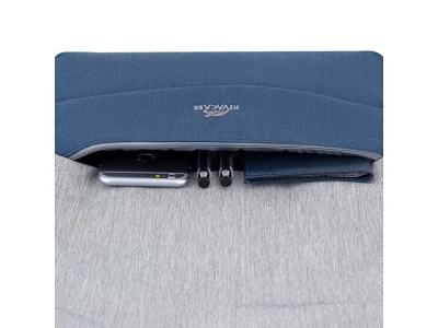 RIVACASE 7562 grey/dark blue рюкзак для ноутбука 15.6''