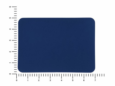 ПАТЧ ПРЯМОУГОЛНЫЙ soft-touch (синий) 5,0 х 7
