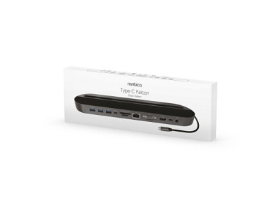 Хаб USB Rombica Type-C Falcon Black (Р)