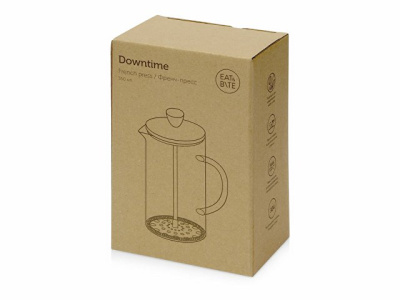 Френч пресс Downtime с деревянной крышкой